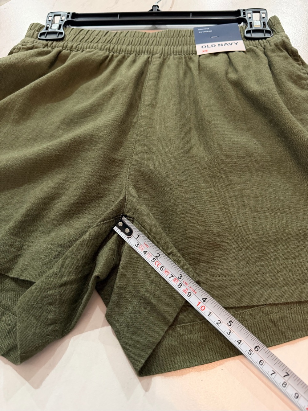 Old Navy High-Waisted Linen
Blend Pull-On Shorts Olive
Green XSmall - Picture 9 of 9